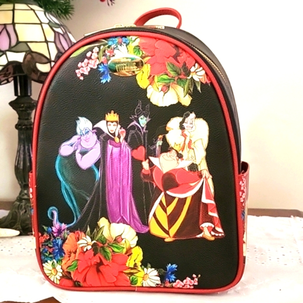Disney Villains mini backpack, NWOT.